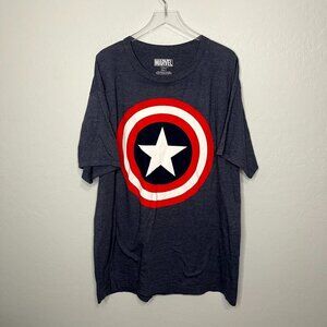 Marvel Captain America T-Shirt 2XLT